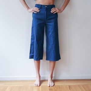 Zara Blue Culottes